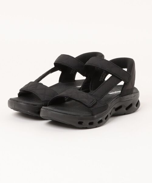 SKECHERS(スケッチャーズ)の「《SKECHERS》GO WALK GLIDE-STEP 2.0 SANDAL(サンダル・レディース・ブラック・23.0cm/24.0cm/25.0cm/22.0cm)」の1枚目の写真
