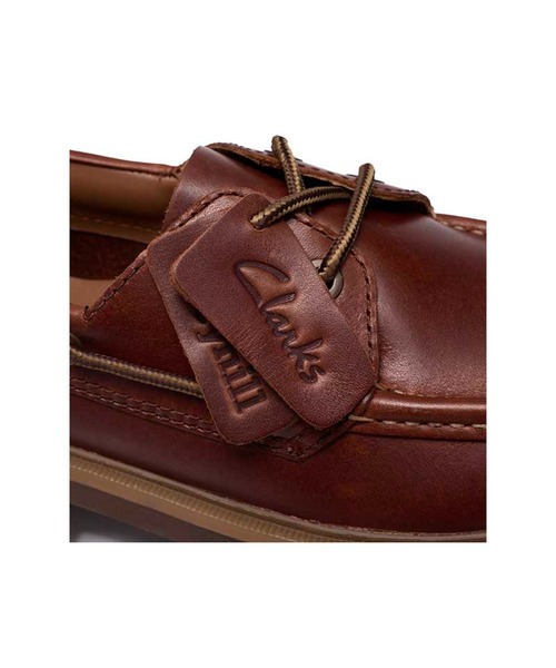 Clarks(クラークス)の「クラークス メンズ Cleyhill Boat セイヒルボート(モカシン/デッキシューズ・メンズ・ブラウン/ブラック/ブルー系その他・90/85/80/75/70/65/60)」の4枚目の写真
