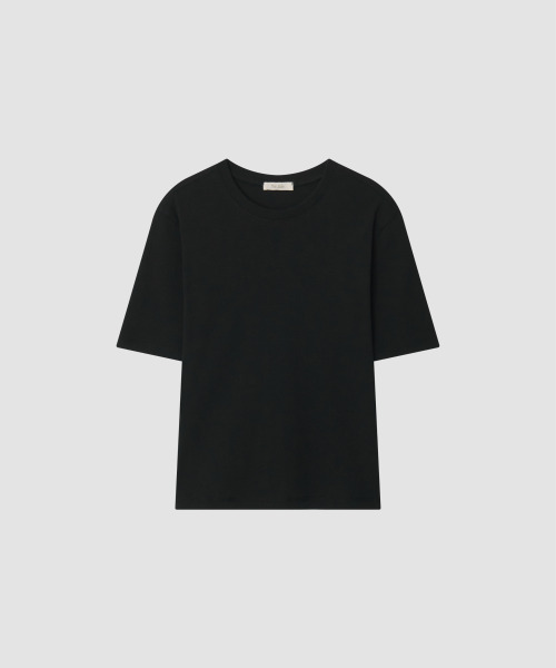 THE LILLE(ザ リル)の「Loft Ribbed Round T_Black(Tシャツ/カットソー・レディース・その他・FREE)」の1枚目の写真