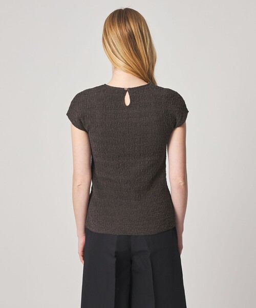 Steven Alan（スティーブンアラン）の「＜Steven Alan＞クルーネック プルオーバー（Tシャツ/カットソー・レディース・オフホワイト/ダークブラウン/ブラック・FREE）」の10枚目の写真