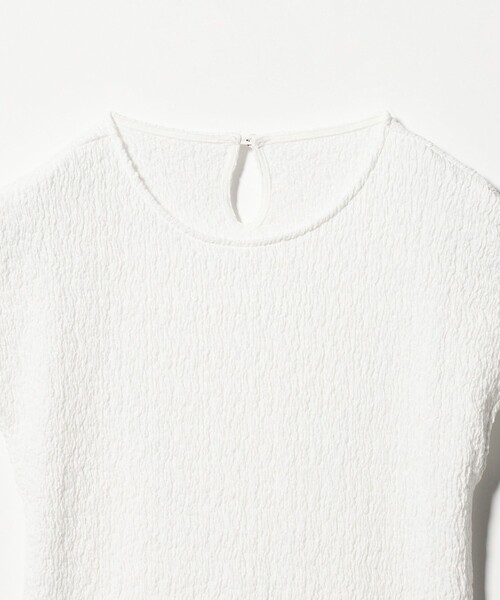 Steven Alan（スティーブンアラン）の「＜Steven Alan＞クルーネック プルオーバー（Tシャツ/カットソー・レディース・オフホワイト/ダークブラウン/ブラック・FREE）」の18枚目の写真