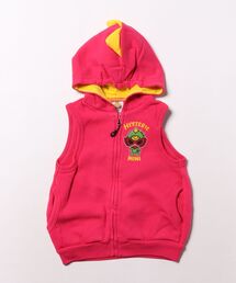 HYSTERIC MINI（ヒステリックミニ）の「MINILA 背ビレ付き 裏毛ベスト（ベスト）」