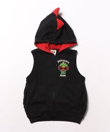 HYSTERIC MINI | MINILA 背ビレ付き 裏毛ベスト(ベスト)