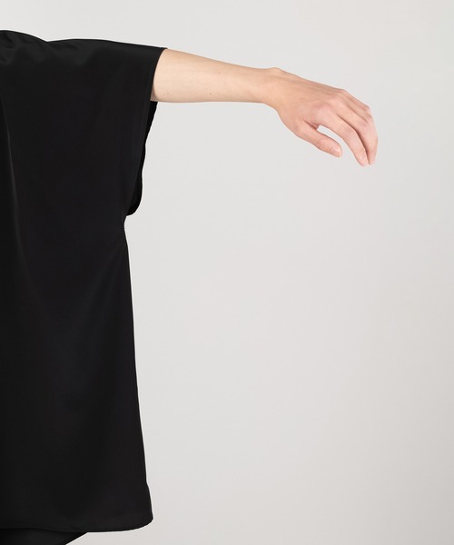 LAD MUSICIAN（ラッドミュージシャン）の「DECHINE FRENCH SLEEVE BIG SHIRT（シャツ/ブラウス・メンズ・ブラック・46/44/42）」の5枚目の写真