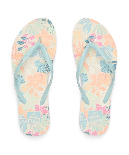 REEF(リーフ)の「REEF ウィメンズ REEF SEASIDE PRINTS ビーチサンダル 【2026年春夏モデル】/リーフビーサン(サンダル・レディース・ホワイト系その他・25cm/24cm/23cm)」の1枚目の写真