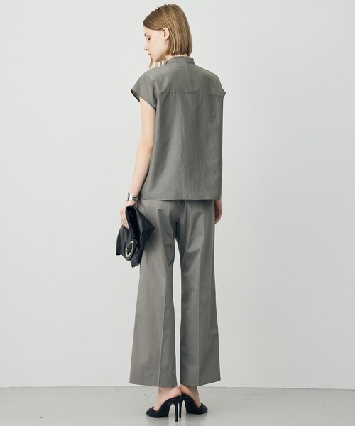 ICB(アイシービー)の「【新色追加・CLASSY.掲載】セシェシルキーローン フレンチスリーブボウタイブラウス(シャツ/ブラウス・レディース・オリーブ系/スカイブルー系/アイボリー系/キャメル/グリーン系1・4/6/0/2)」の15枚目の写真