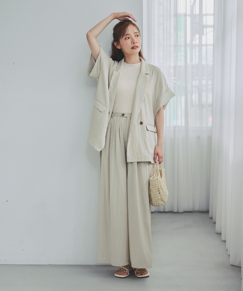 mysty woman(ミスティウーマン)の「ラウンドメッシュバスケットBAG 867657(かごバッグ・レディース・ブラウン/ナチュラル・FREE)」の21枚目の写真