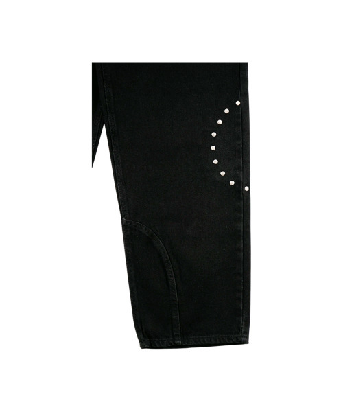 ERTR(イーアールティーアール)の「Marvin Circle Rivet Denim Pants Black(デニムパンツ・レディース・その他・SMALL/MEDIUM/LARGE)」の6枚目の写真