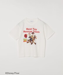 Disney（ディズニー）の「SHIPS any:〈洗濯機可能〉TOYSTORY トイ・ストーリー  プリント ロゴ TEE <KIDS>◆（Tシャツ/カットソー）」
