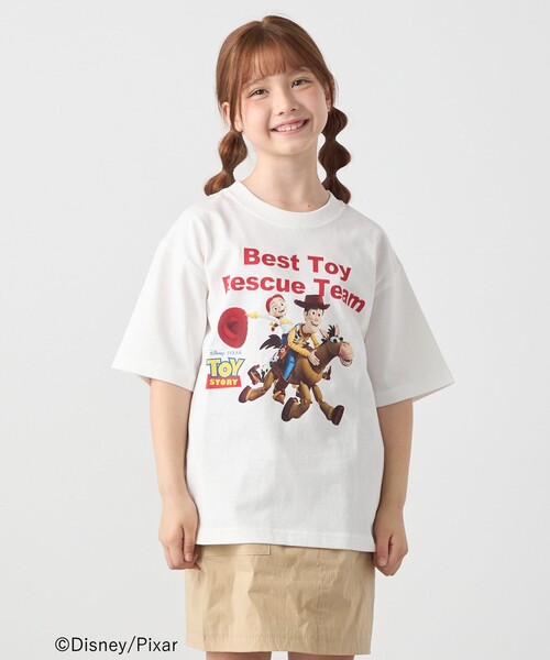 SHIPS any: TOYSTORY/トイ・ストーリー/ プリント ロゴ TEE <KIDS