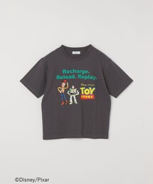 Disney（ディズニー）の「SHIPS any:〈洗濯機可能〉TOYSTORY トイ・ストーリー  プリント ロゴ TEE <KIDS>◆（Tシャツ/カットソー）」