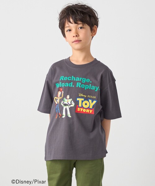SHIPS any: TOYSTORY/トイ・ストーリー/ プリント ロゴ TEE <KIDS