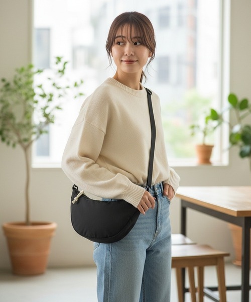 anello(アネロ)の「anello POMY ポミー 2WAYミニショルダー(ショルダーバッグ・レディース・アイボリー/ブラック/ライトイエロー/ブラウン・FREE)」の13枚目の写真