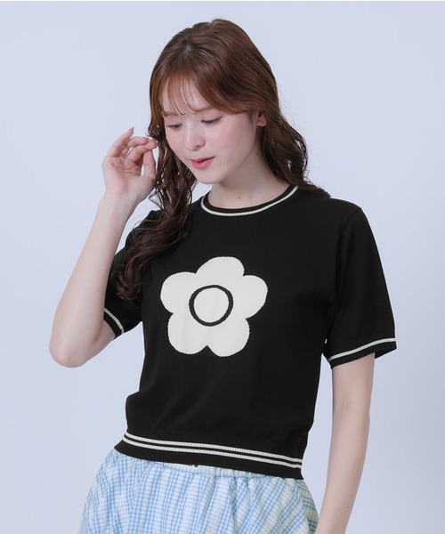 デイジーラインニット プルオーバー（Tシャツ/カットソー）｜MARY