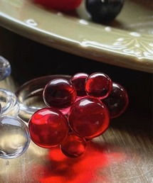フラワーバブル アクリルリング