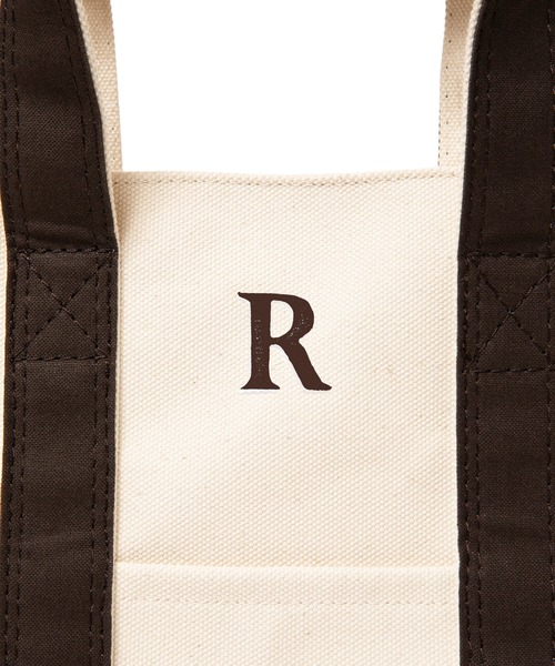 ROTTWEILER（ロットワイラー）の「R9 MIDIUM TOTE BAG（トートバッグ・メンズ・アイボリー/ネイビー・ONE SIZE）」の4枚目の写真