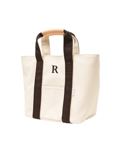 ROTTWEILER（ロットワイラー）の「R9 MIDIUM TOTE BAG（トートバッグ・メンズ・アイボリー/ネイビー・ONE SIZE）」の5枚目の写真