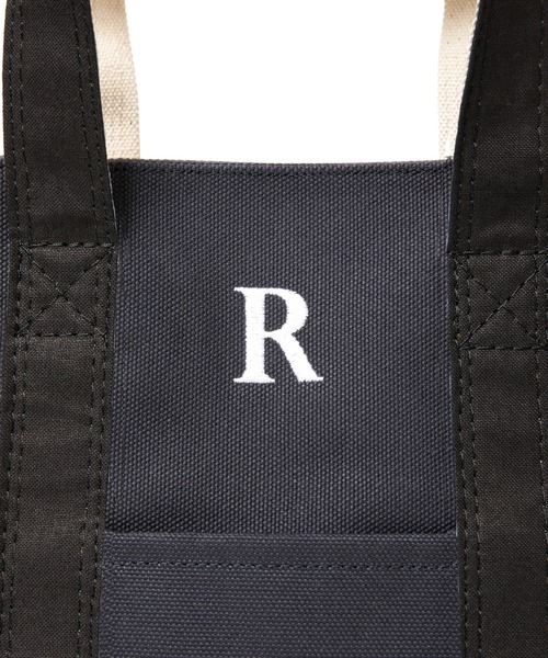 ROTTWEILER（ロットワイラー）の「R9 MIDIUM TOTE BAG（トートバッグ・メンズ・アイボリー/ネイビー・ONE SIZE）」の7枚目の写真