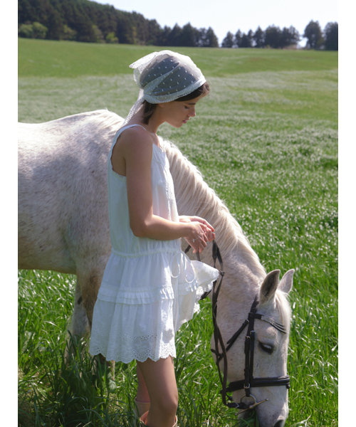 RE_L(リエル)の「Elderberry lace mini dress (white)(ワンピース・レディース・その他・FREE)」の5枚目の写真