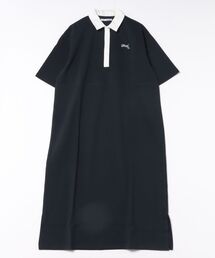 WastedYouth ネイビー グレー ラガーシャツ L ラガーシャツ PANELLED LOOPBACK (NAVY/BLUE)【ワックスロンドン日本
