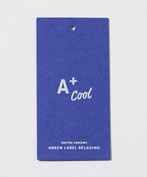 green label relaxing（グリーンレーベルリラクシング）の「A+ COOL Pトリコット ナローストライプ スタンダード ボタンダウン 半袖 ドレスシャツ -ストレッチ・イージーアイロン・接触冷感・吸水速乾-（ビジネスシャツ・メンズ・ライトグレー/ライトブルー・S/M/L/XL）」の10枚目の写真