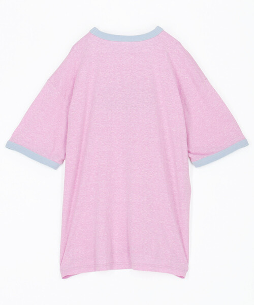 FREAK'S STORE(フリークスストア)の「Aya kawasaki for FREAK'S STORE/アヤカワサキ 【Beach & Festival】別注リンガーTシャツ(Tシャツ/カットソー・レディース・ピンク/ブルー・MEDIUM/X-SMALL)」の12枚目の写真