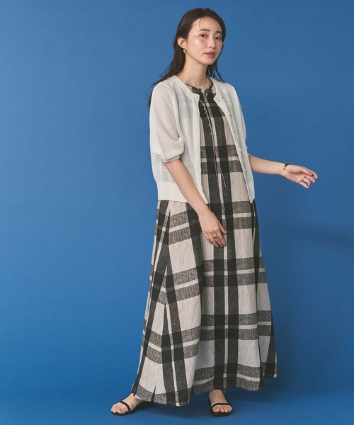 Gready Brilliant(グレディブリリアン)の「カノコショートカーディガン(カーディガン/ボレロ・レディース・ブラック/イエロー/オフホワイト・38)」の7枚目の写真