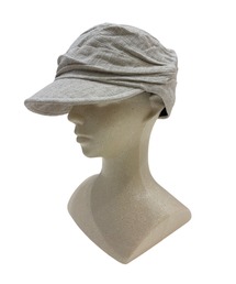 Never mind the XU（ネバーマインドザエックスユー）の「【Never mind the XU】drape casquette / 【ネバーマインド ザ エックスユー】ドレープキャスケット（キャスケット）」