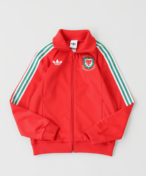 adidas(アディダス)の「adidas / アディダス ウェールズ代表 150周年アニバーサリー トラックトップ(その他トップス・メンズ・レッド・LARGE/MEDIUM)」の1枚目の写真