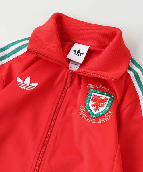 adidas(アディダス)の「adidas / アディダス ウェールズ代表 150周年アニバーサリー トラックトップ(その他トップス・メンズ・レッド・LARGE/MEDIUM)」の3枚目の写真