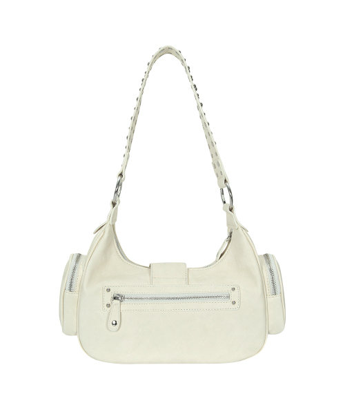 ASON(アズオン)の「MOTE STUD BAG / IVORY(ショルダーバッグ・レディース・その他・FREE)」の2枚目の写真