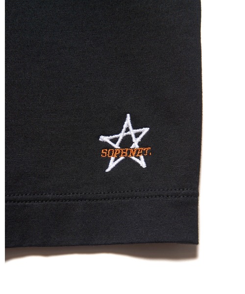 SOPHNET.(ソフネット)の「LUSTER COTTON DOUBLE RIB S/S TEE(Tシャツ/カットソー・メンズ・ブラック/グレー・1/2/3/4)」の5枚目の写真