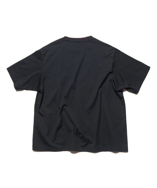 SOPHNET.(ソフネット)の「LUSTER COTTON DOUBLE RIB S/S TEE(Tシャツ/カットソー・メンズ・ブラック/グレー・1/2/3/4)」の4枚目の写真