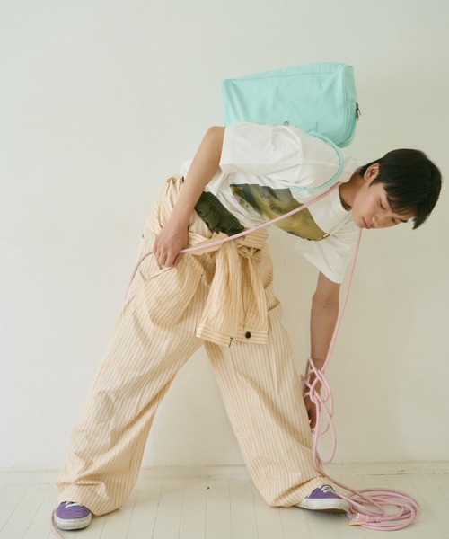 common gull products.(コモンガルプロダクツ)の「彼女が見た気配のボタンTシャツ(Tシャツ/カットソー・レディース・ホワイト系/ホワイト系1/ホワイト系2・SMALL/MEDIUM/LARGE)」の8枚目の写真