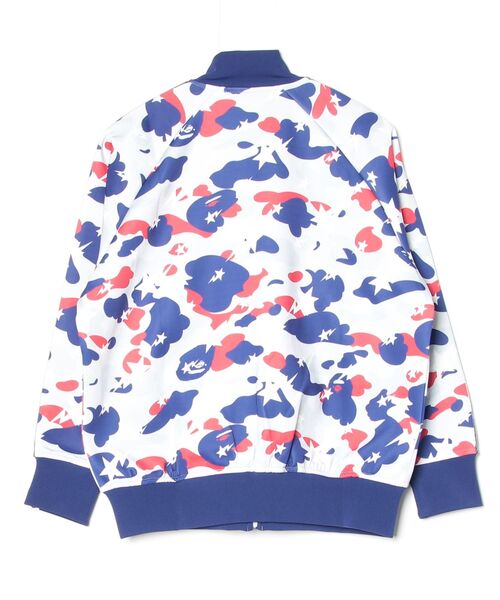 A BATHING APE（アベイシングエイプ）の「STA STRIKE CAMO RELAXED FIT TRACK JACKET（ジャージ・メンズ・ホワイト/ブルー・LARGE/MEDIUM/SMALL/XX-LARGE/X-LARGE）」の7枚目の写真