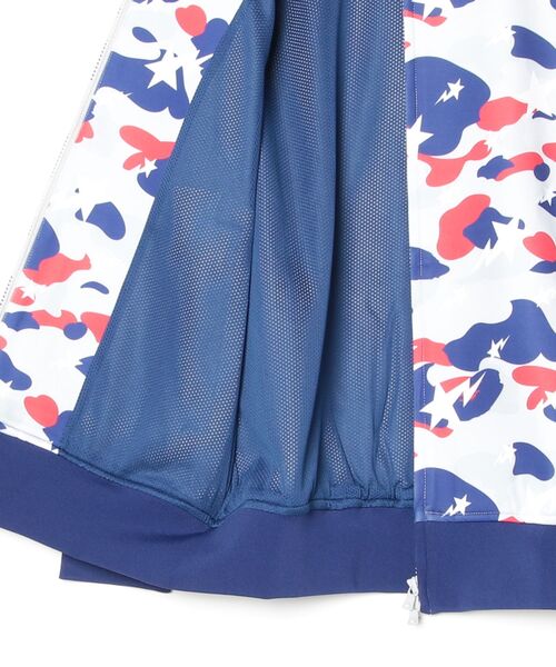 A BATHING APE（アベイシングエイプ）の「STA STRIKE CAMO RELAXED FIT TRACK JACKET（ジャージ・メンズ・ホワイト/ブルー・LARGE/MEDIUM/SMALL/XX-LARGE/X-LARGE）」の8枚目の写真