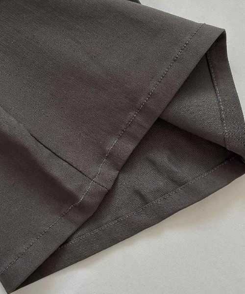 maison de LATIR(メゾンドラティール)の「カーゴディテールでシンプルコーデを格上げ、夏服フレアワイドパンツ(その他パンツ・レディース・グレー/ブラック・FREE)」の16枚目の写真