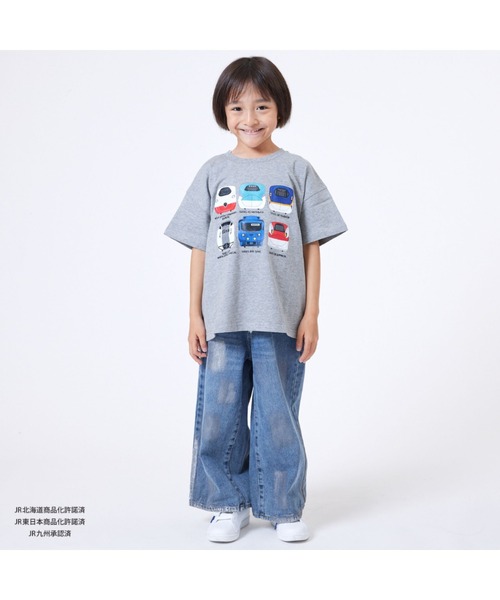 Fluffy BROTHERS(フラッフィーブラザーズ)の「【JRの電車】プリントTシャツ(Tシャツ/カットソー・キッズ・イエロー/グレー・130/120/80/90/110/100)」の22枚目の写真