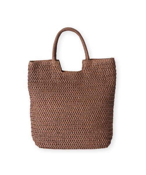marjour（マージュール）の「PAPER TOTE BAG（トートバッグ・レディース・ブラック/ブラウン・FREE）」の13枚目の写真