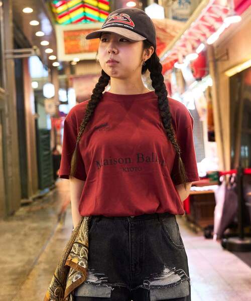 417 EDIFICE（フォーワンセブンエディフィス）の「MAISON BALLON Tシャツ（Tシャツ/カットソー・メンズ・ブルー系その他/ラスタ/ブラック/ホワイト/ブルー/イエロー・LARGE/MEDIUM/X-LARGE）」の6枚目の写真