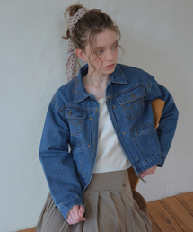 Classic denim rider jacket_Deep blue(OC25-OT02)