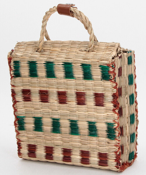 FREAK'S STORE（フリークスストア）の「toca/トーカ BOX COLOR BAG/ボックスバッグ/かごバッグ（かごバッグ・レディース・ブルー/イエロー/グリーン・ONE SIZE）」の7枚目の写真