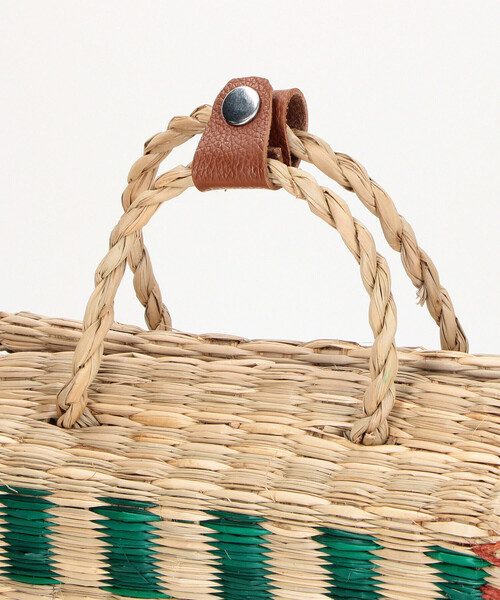 FREAK'S STORE（フリークスストア）の「toca/トーカ BOX COLOR BAG/ボックスバッグ/かごバッグ（かごバッグ・レディース・ブルー/イエロー/グリーン・ONE SIZE）」の9枚目の写真