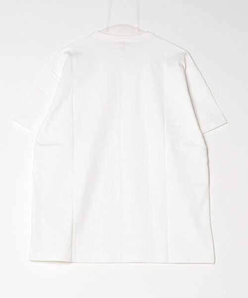 GLOSTER（グロスター）の「GEVACOベーシックOE天竺ポケット刺繍TEE（Tシャツ/カットソー・メンズ・ホワイト/ネイビー/イエロー・M/L）」の4枚目の写真