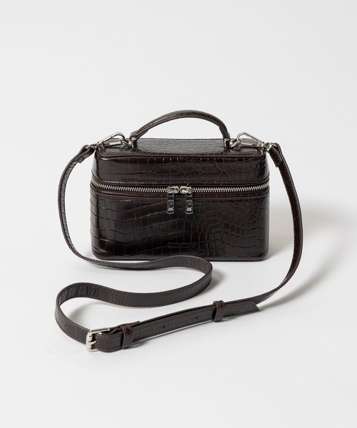PRANK PROJECT(プランクプロジェクト)の「【2026Autumn Pre-Order】バニティーバッグ / Vanity Bag(ショルダーバッグ・レディース・ブラウン/ブラック・FREE)」の11枚目の写真