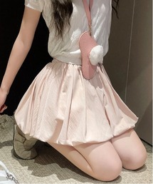 インパン付きバルーンミニスカート