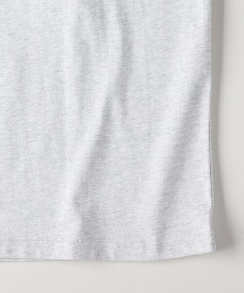 Right-on(ライトオン)の「「CAMP7」手書き風バックプリントTシャツ(Tシャツ/カットソー・メンズ・ライトグレー/ブラック/ホワイト・04/05/06)」の4枚目の写真