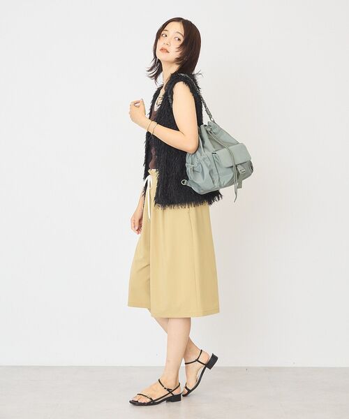 AMERICAN HOLIC(アメリカンホリック)の「Wウエストキュロットパンツ(その他パンツ・レディース・ブラック/ベージュ/グレー系その他・FREE)」の12枚目の写真