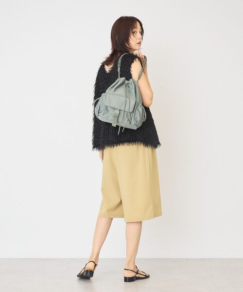 AMERICAN HOLIC(アメリカンホリック)の「Wウエストキュロットパンツ(その他パンツ・レディース・ブラック/ベージュ/グレー系その他・FREE)」の13枚目の写真