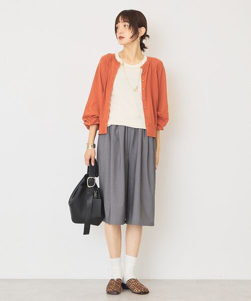 AMERICAN HOLIC(アメリカンホリック)の「Wウエストキュロットパンツ(その他パンツ・レディース・ブラック/ベージュ/グレー系その他・FREE)」の20枚目の写真